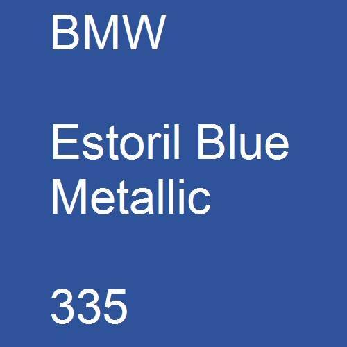 BMW, Estoril Blue Metallic, 335.